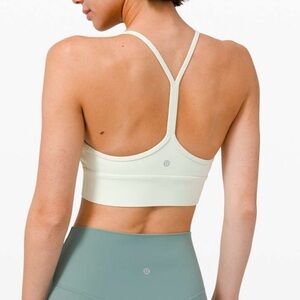 Lululemon Athletica flow y bra springtime